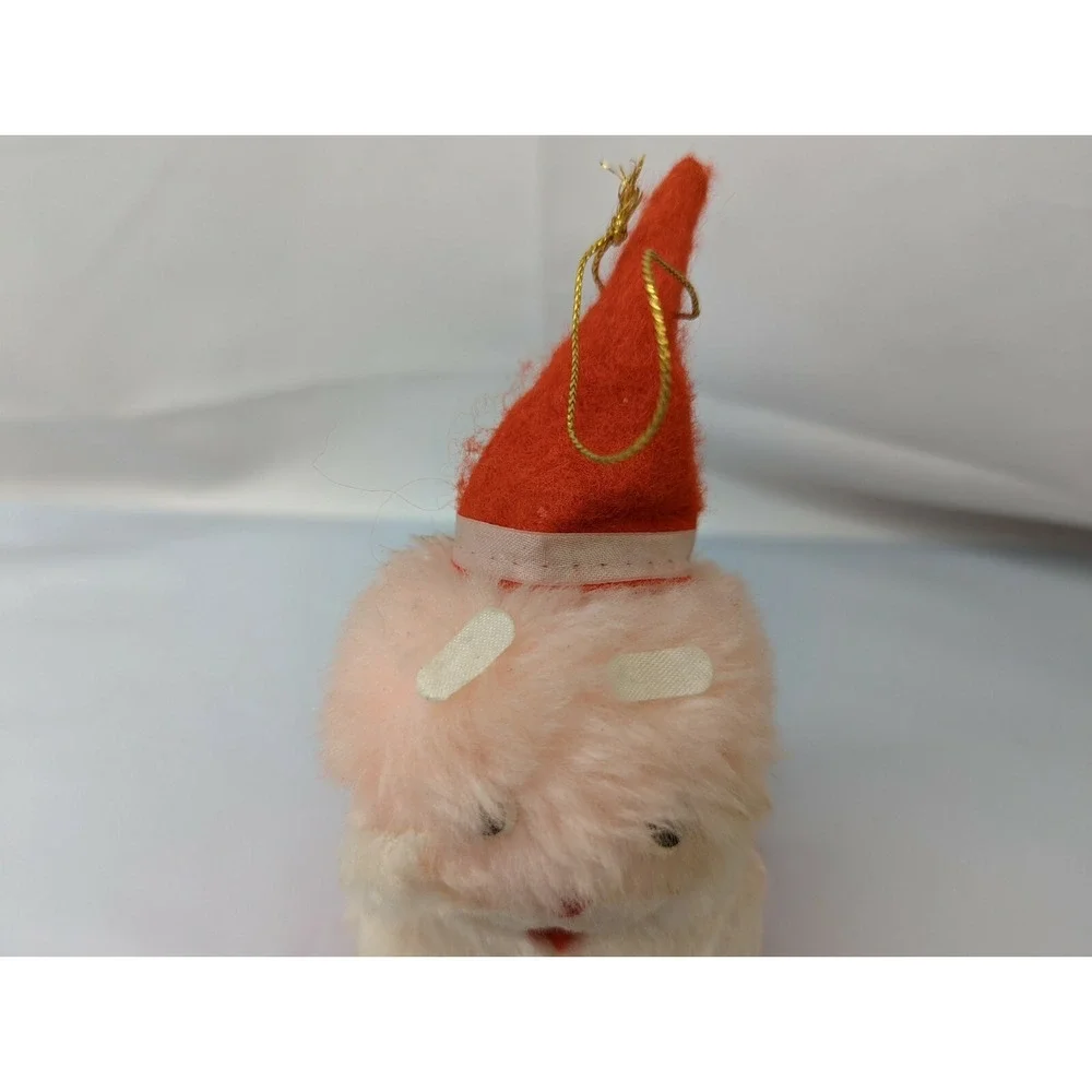 Vintage Santa Claus Ornament 6 Inch Sounds When‎ Moves
